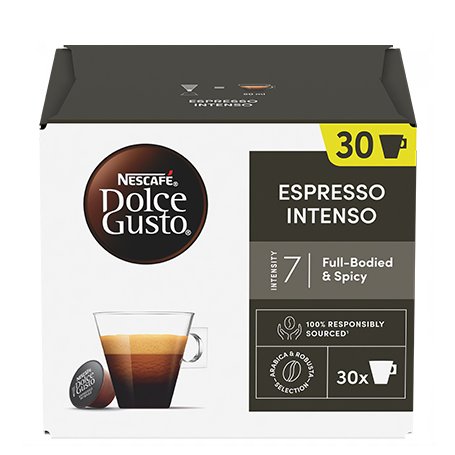 Кафе NESCAFÉ Espresso Intenso - капсули Dolce Gusto Original 30 бр.