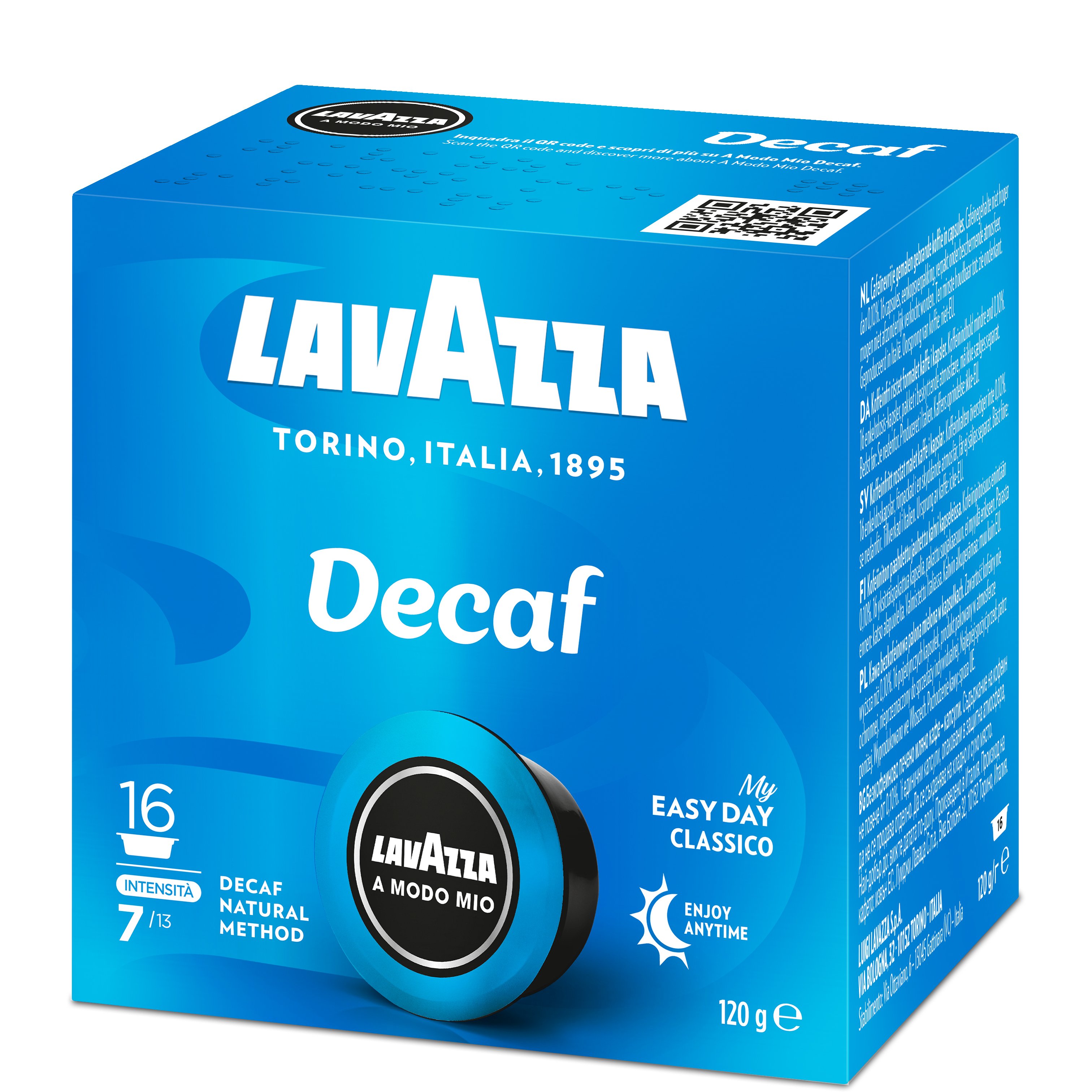 Кафе Lavazza Decaf Cremoso БЕЗ КОФЕИН- капсули A Modo Mio 16 бр.