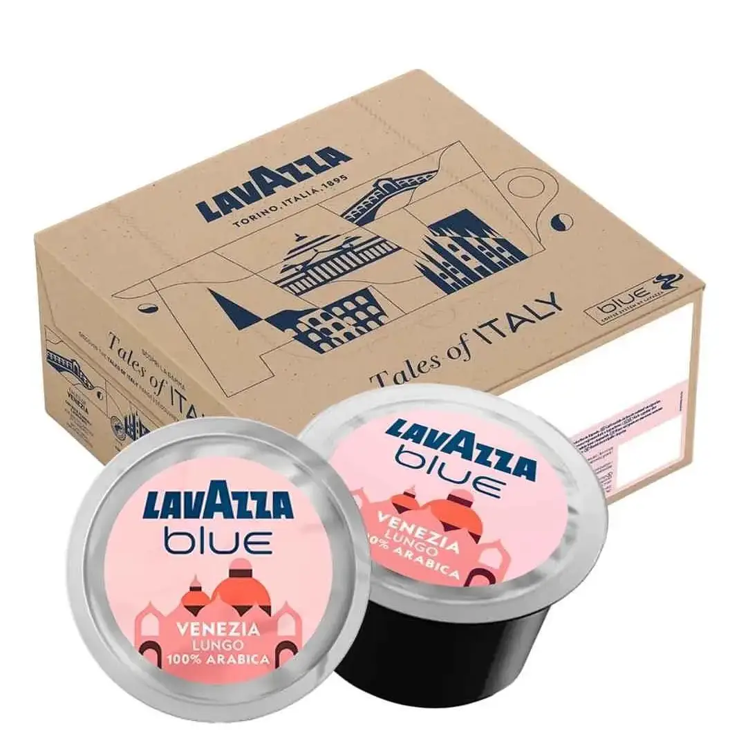 Lavazza Blue Tales of Venezia Lungo Coffee - Lavazza Blue capsules, 100 pcs.