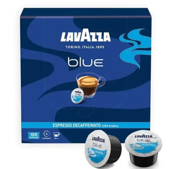 Lavazza Espresso Decaffeinato Coffee DECAFFEINATED - Lavazza Blue capsules, 100 pcs.