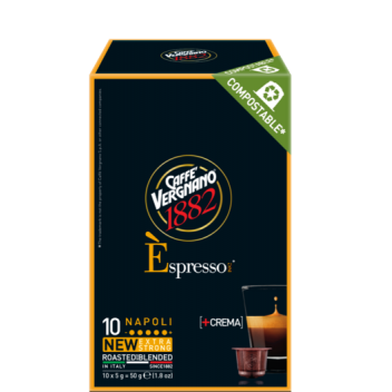 Кафе Vergnano 1882 Napoli - капсули Nespresso 10 бр.