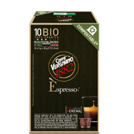 Кафе Vergnano 1882 Bio Organic 100% Arabica - капсули Nespresso 10 бр.