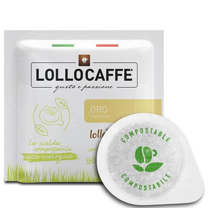 Lollo Coffee Cialda Oro - ESE 44 mm Pods 150 pcs.