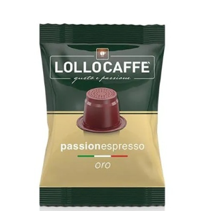 Lollo Coffee Passione Espresso Oro - Nespresso Capsules 100 pcs.