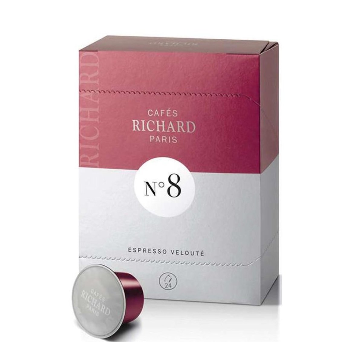 Спешълти кафе Cafés Richard № 8 - 100 % Арабика - капсули Ventura 24 бр.
