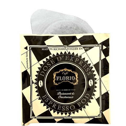 Спешълти кафе Cafés Richard Флорио 100 % Арабика - дози ESE 44 mm 25 бр.