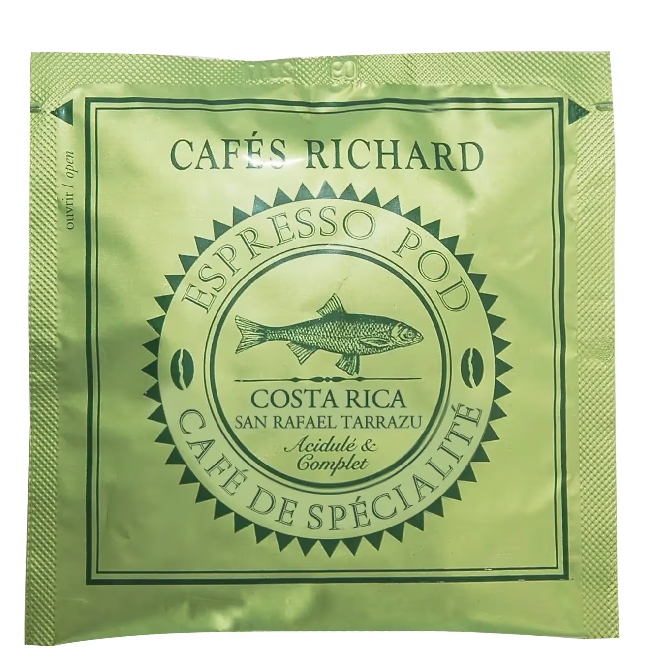 Спешълти кафе Cafés Richard Коста Рика 100 % Арабика - падове дози ESE 44 mm 25 бр.