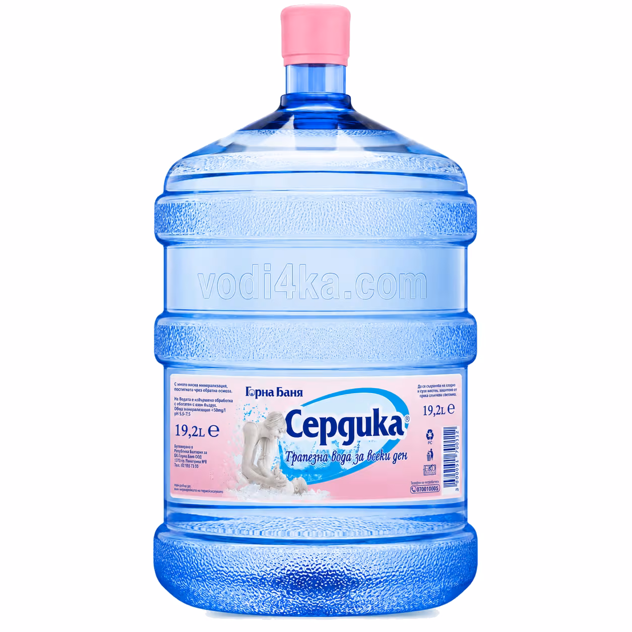 Трапезна вода Сердика 19л.