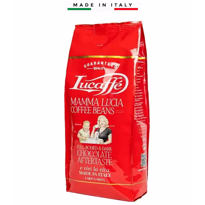 LUCAFFE’ MAMMA LUCIA coffee blend Arabica + Robusta beans 1 kg