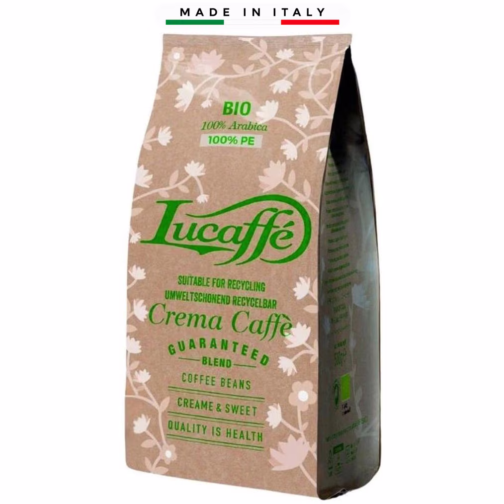 LUCAFFE CREMA COFFE BIO Coffee Beans 500 g