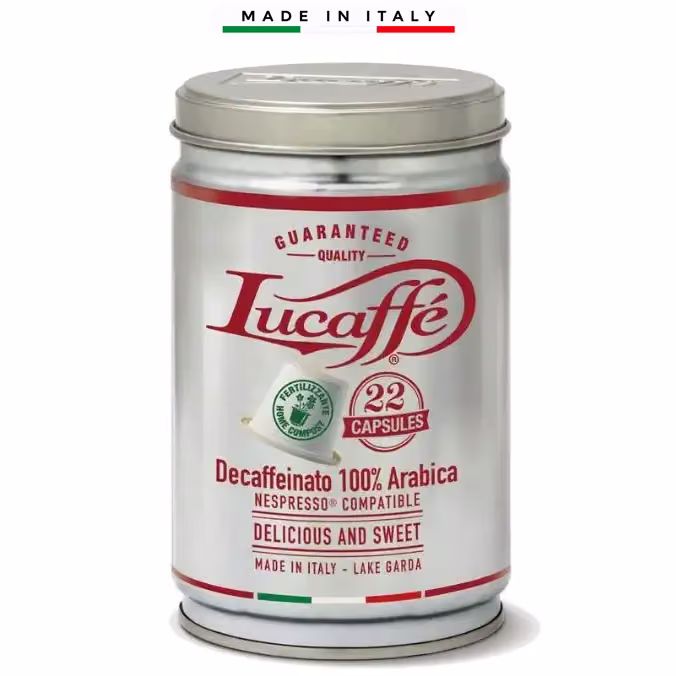Кафе LUCAFFE CREMA COFFE BIO - капсули Nespresso 22 бр.