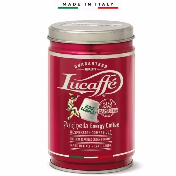 Кафе LUCAFFE PULCINELLA - капсули Nespresso 22 бр.