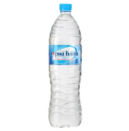 Gorna Bania Mineral water 1.5l. (Blue label)