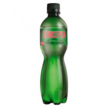 Pelisterka Sparkling water 0.5l.