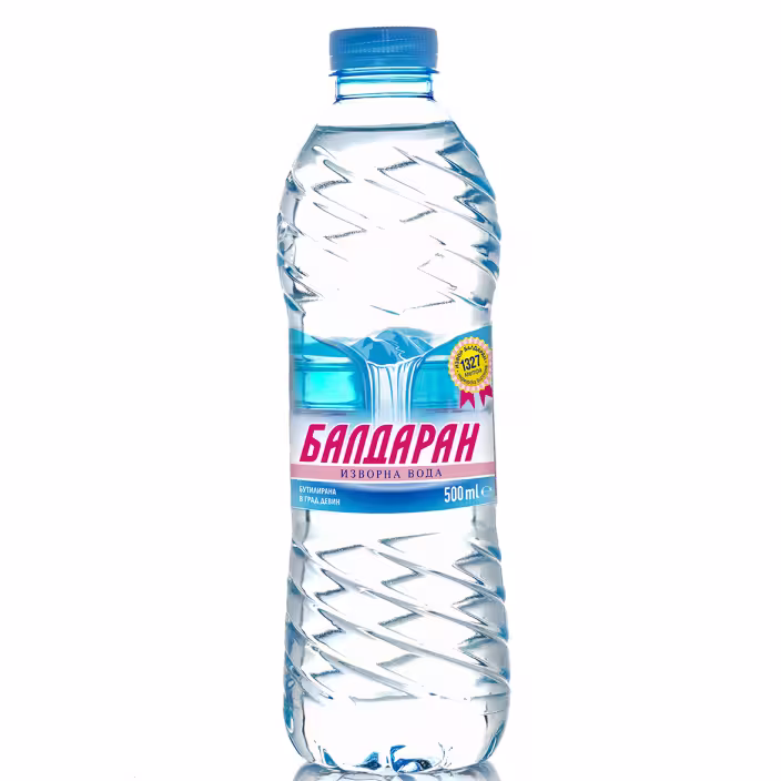 Изворна вода Балдаран 0.5л.