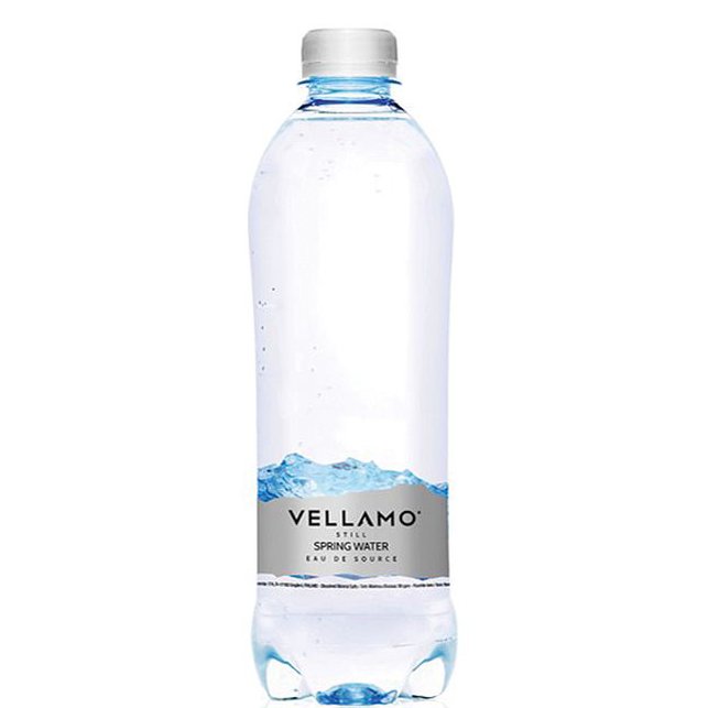 Glacier Spring Water Vellamo – Round PET Bottle 0.5L