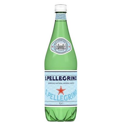 S. Pellegrino Sparkling water 1.0l.