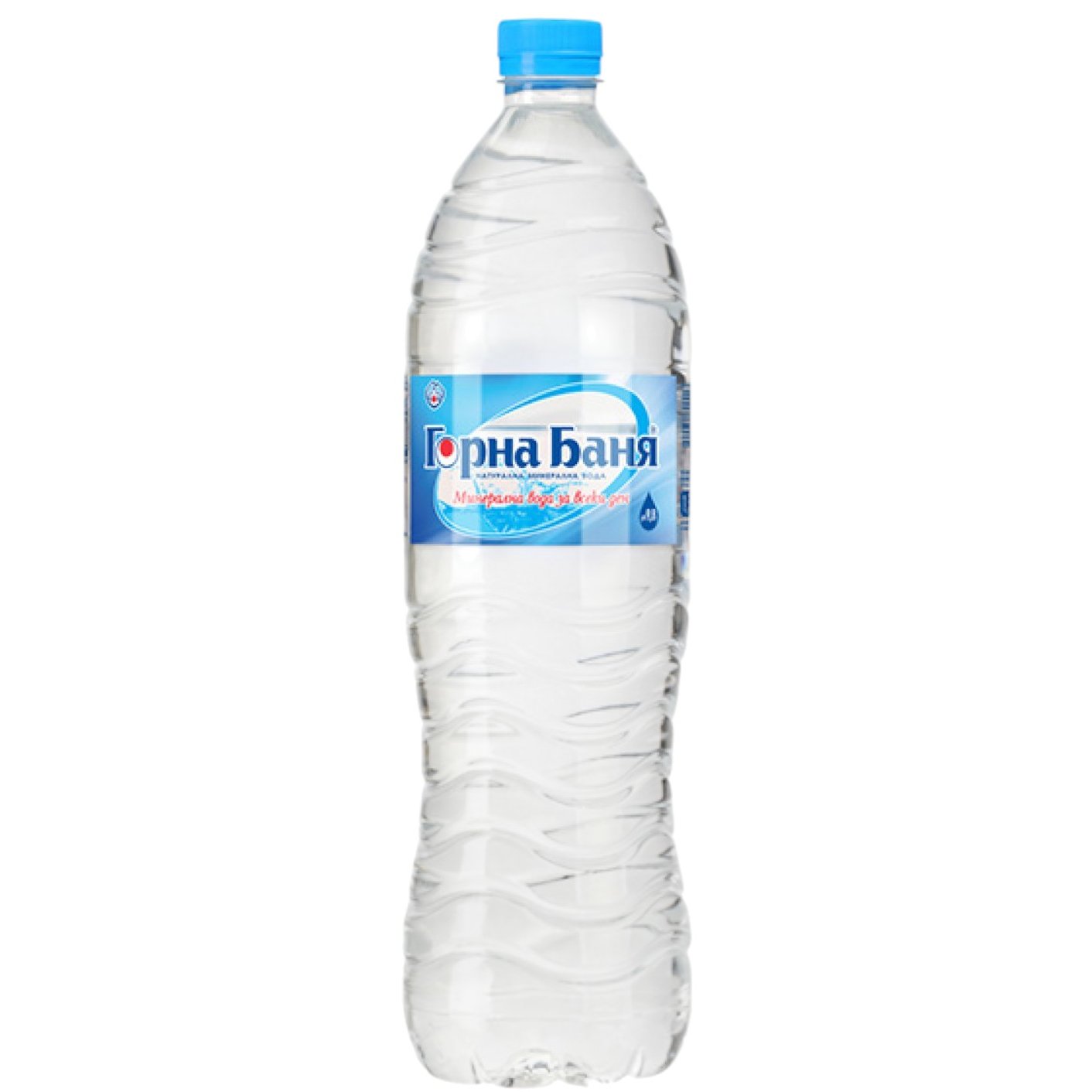 Gorna banq Mineral water 1.0l. (Blue label)