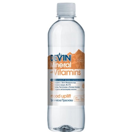 Devin VITAMIN WATER MOOD UPLIFT Tropical peach 0.425l.