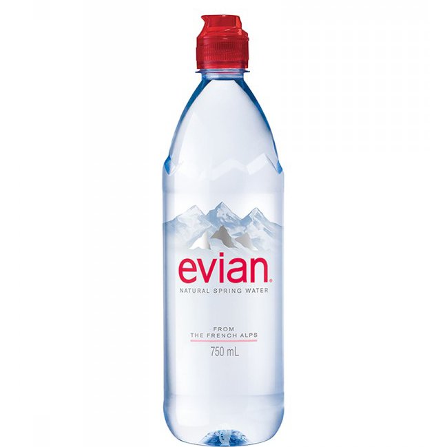 Mineral water Evian SPORT 0.75l.