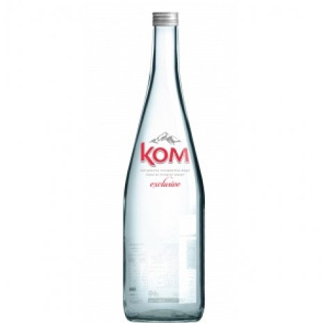 KOM Mineral water – glass bottle – 0.75l.