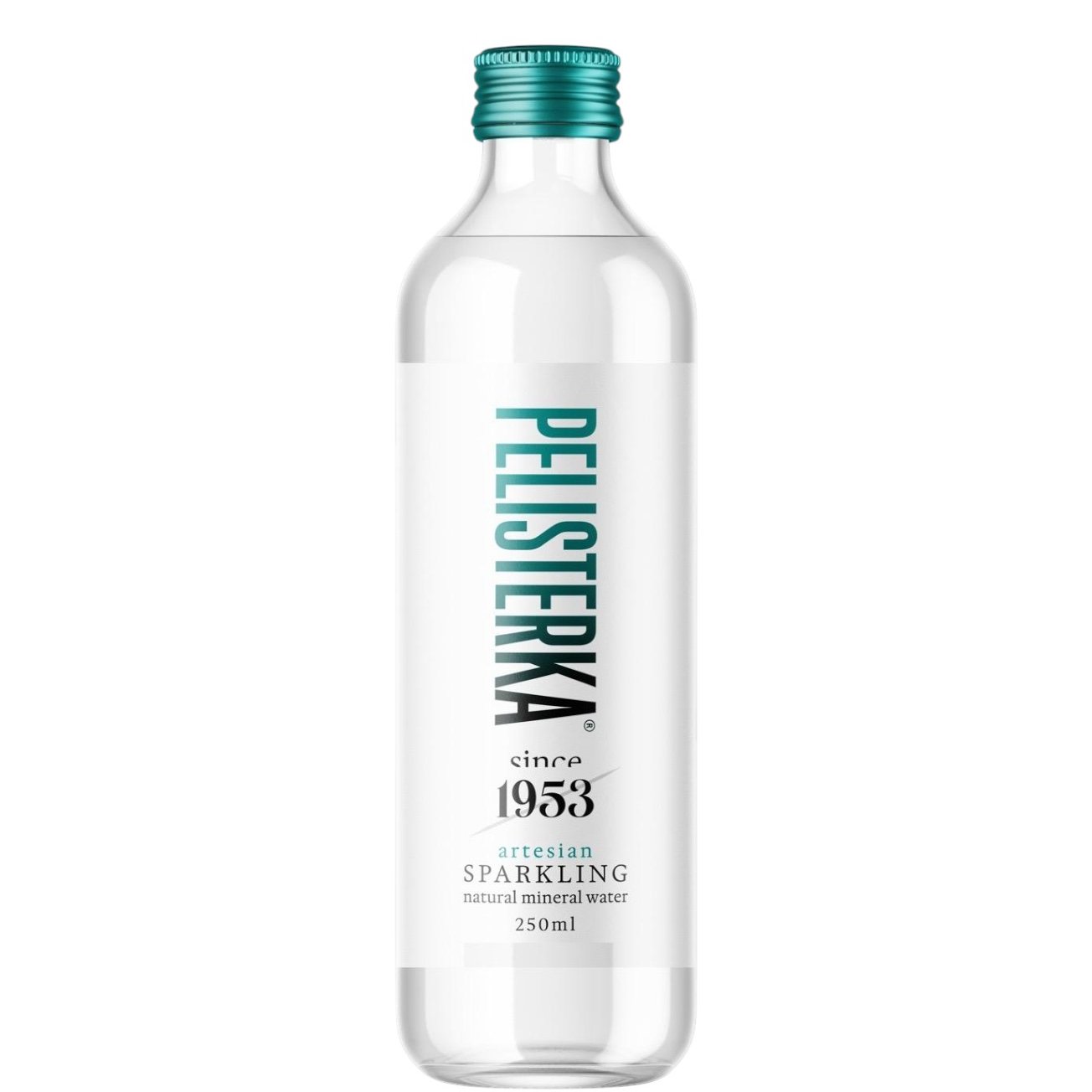 Pelisterka Sparkling water – glass bottle – 0.25l.