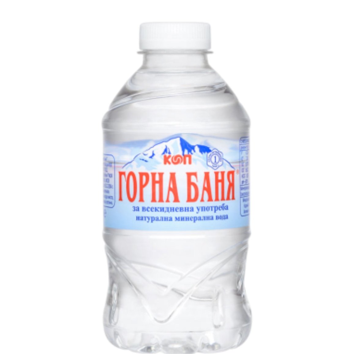 Gorna Bania Mineral water 0.33l. (White label)