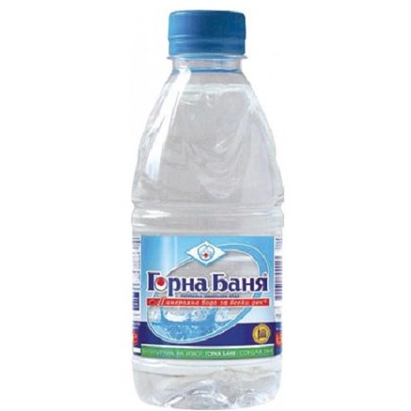 Минерална вода Горна Баня 0.330л. (Син етикет)