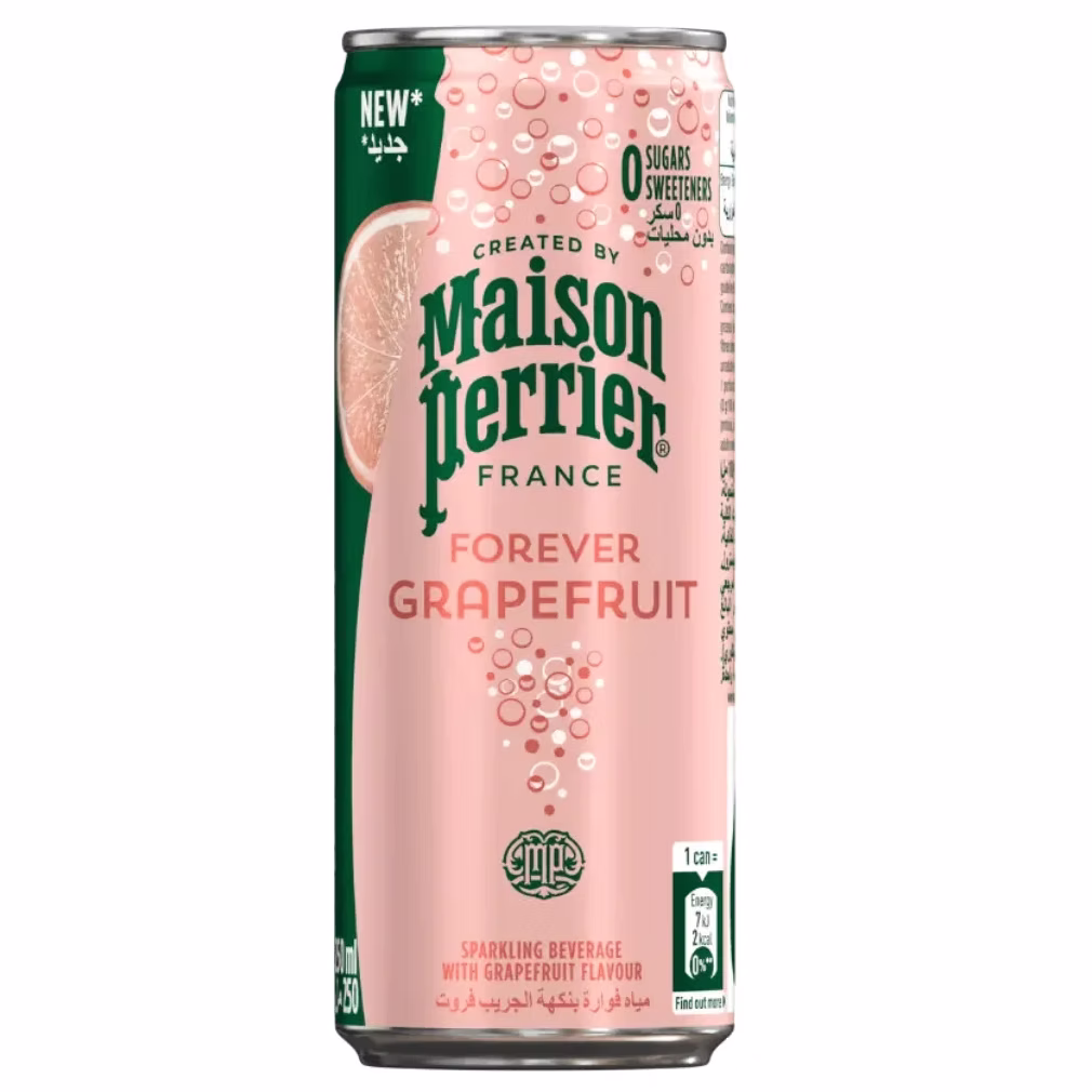 Sparkling Water Maison Perrier Forever Grapefruit – 0.25 L Can