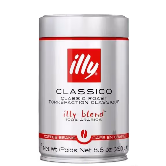 Кафе Illy CLASSICO 100% Арабика - кафе на зърна 250 гр.