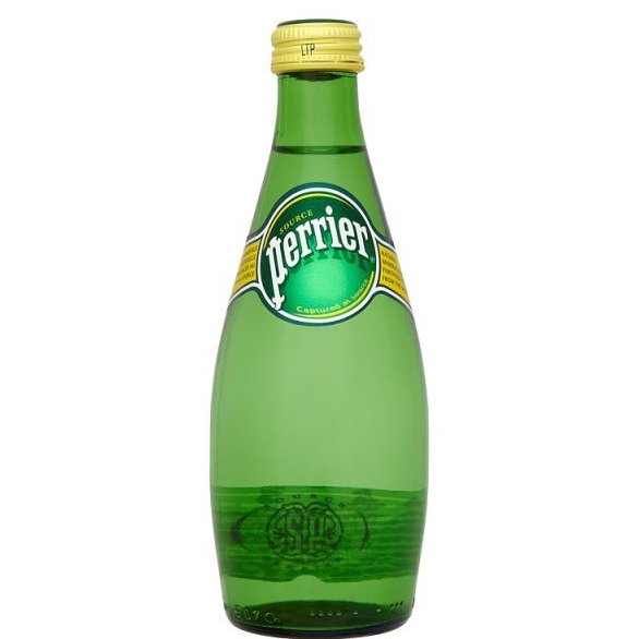 Perrier Sparkling water – glass bottle – 0.33l.