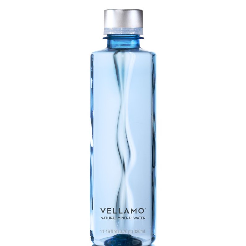 Natural Glacier Spring Water Vellamo – Rectangular PET Bottle 0.330L