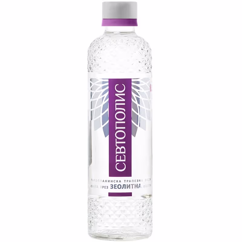 Sevtopolis Table water – glass bottle – 0.330l. (Pink label)