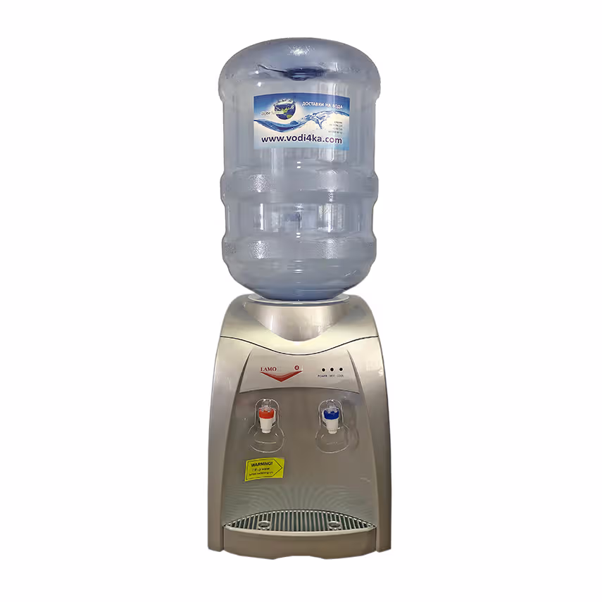 E5-LM - Silver dispenser for hot and cold water