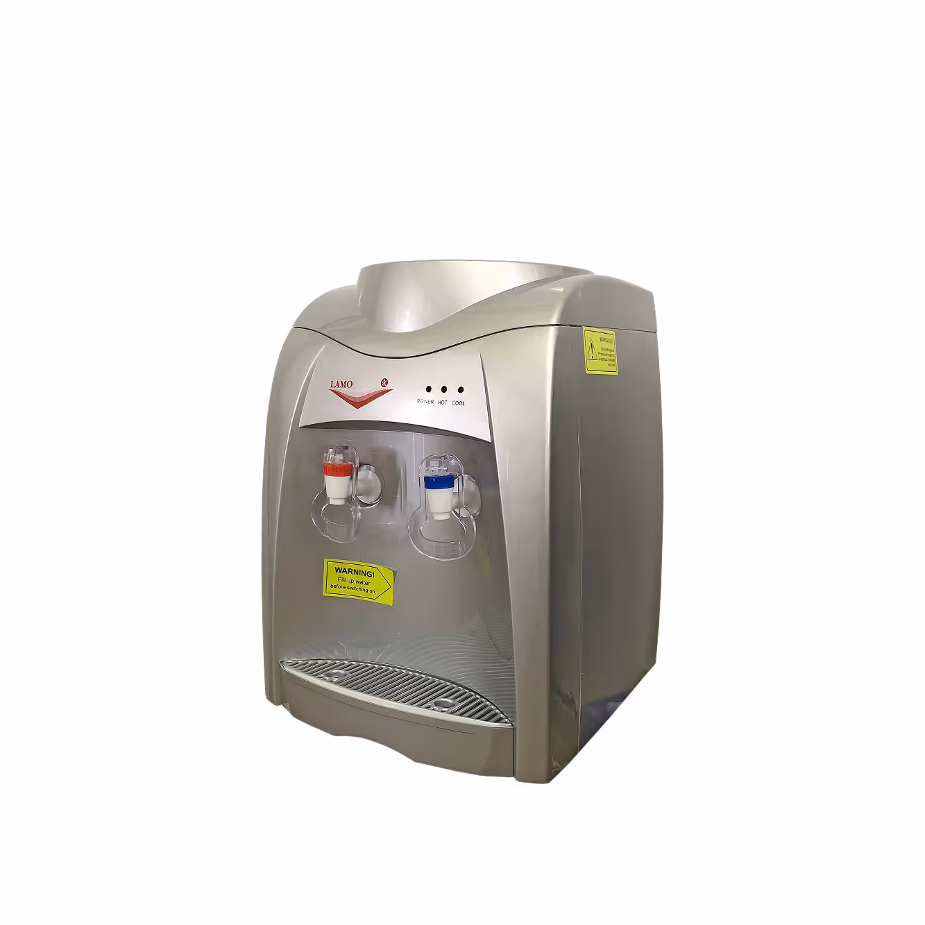 E5-LM - Silver dispenser for hot and cold water