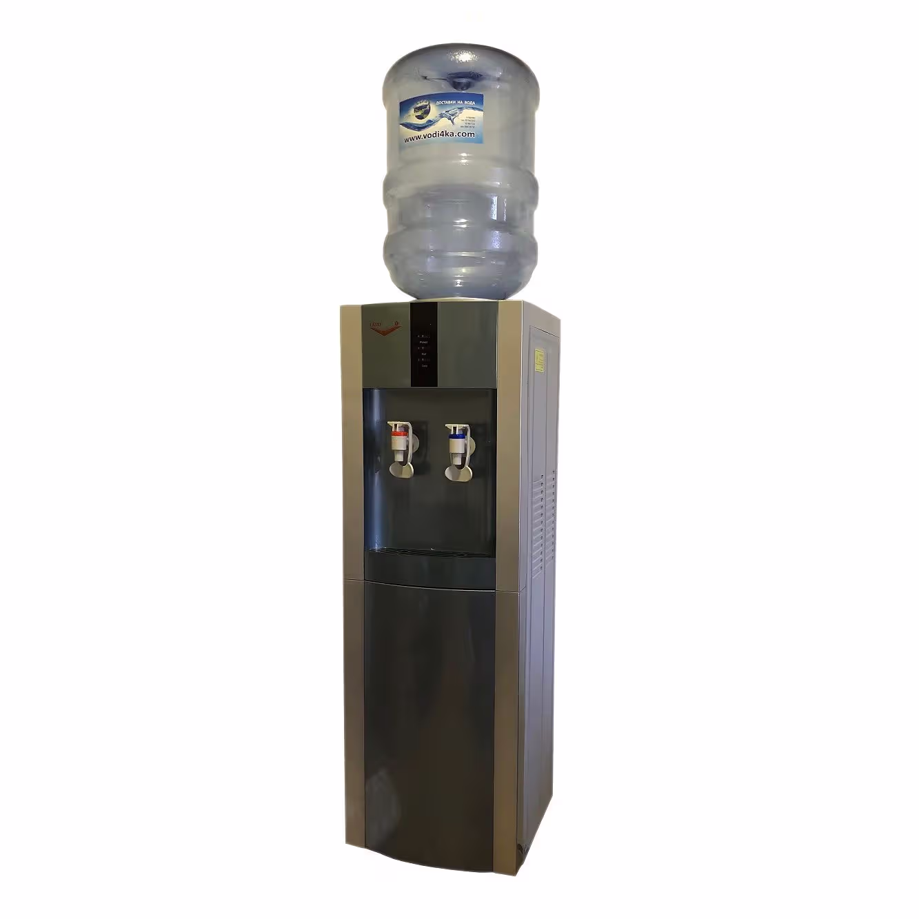 E16-LM - Silver dispenser for hot and cold water