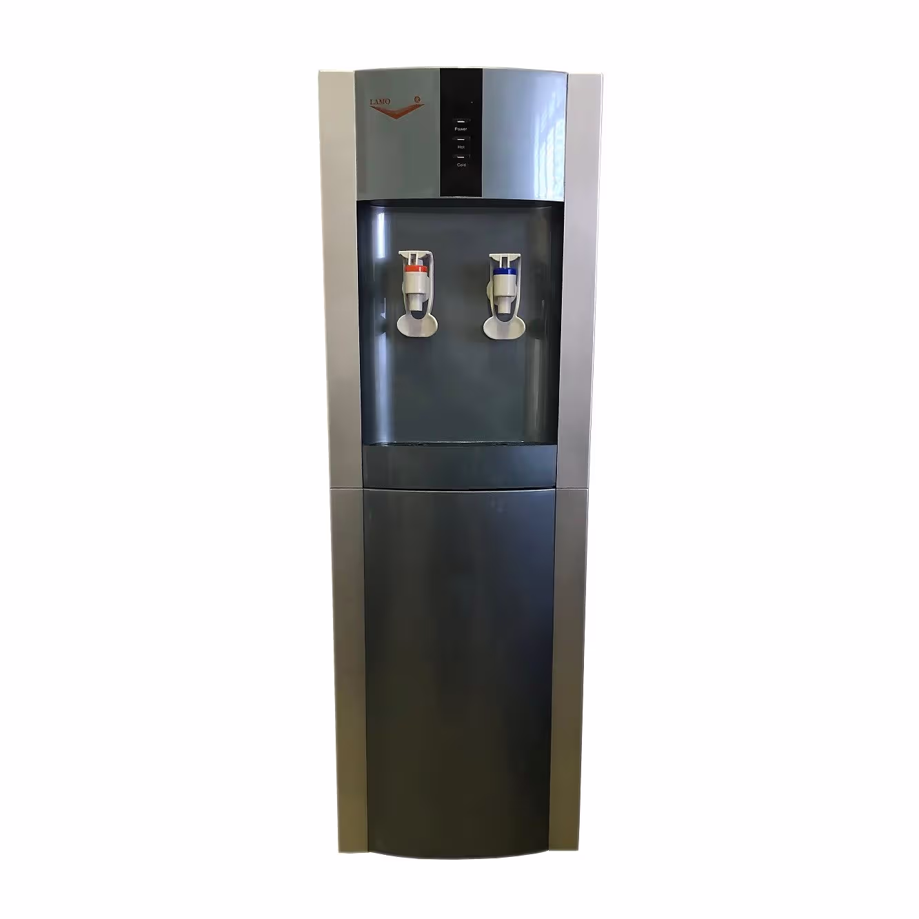 E16-LM - Silver dispenser for hot and cold water