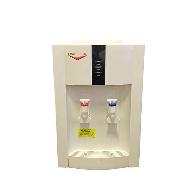 T16-LM - White dispenser for hot and cold water