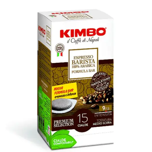 Кафе KIMBO BARISTA 100% ARABICA - дози ESE 44mm. 15 бр.