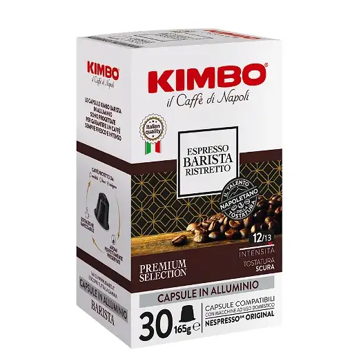 Кафе KIMBO RISTRETTO - капсули Nespresso 30 бр.