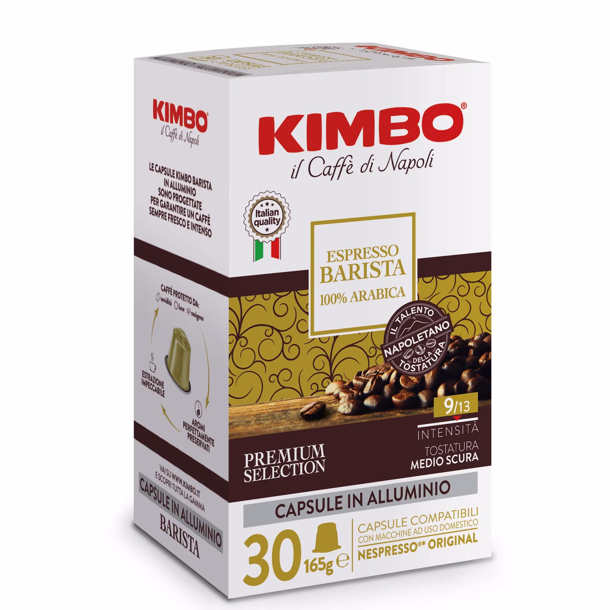 Кафе KIMBO BARISTA - капсули Nespresso 30 бр.