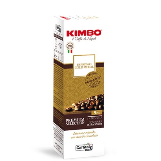 Кафе KIMBO GOLD MEDAL CAFFITALY - капсули Caffitaly 10 бр.